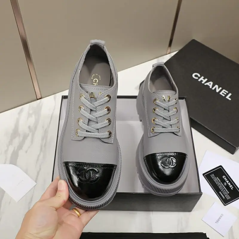 chanel cuir chaussures pour femme s_1266ab53